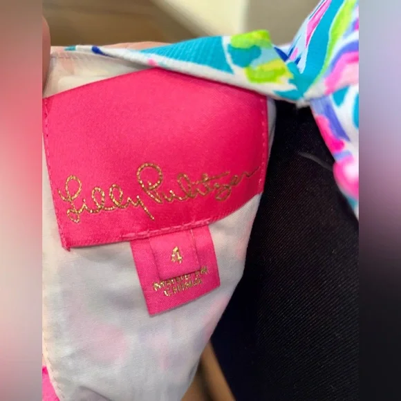 🌸Lilly Pulitzer🌸 Shelli Stretch Dress Size (4) NWOT - Picture 6 of 11